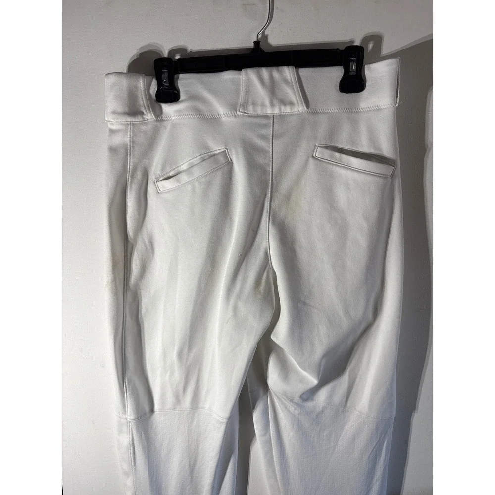 Nike men's /boys Baseball Pants White Athletic Performance team‎ game worn